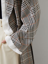 Load image into Gallery viewer, French Connection Dandy Trench Coat In Check
