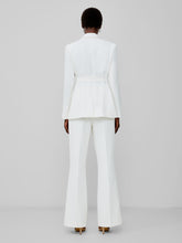Load image into Gallery viewer, French Connection Whisper Belted Blazer In Summer White
