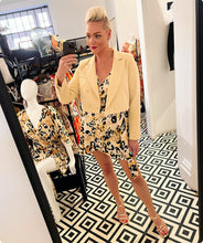Load image into Gallery viewer, Double Breasted Cropped Blazer In Beige
