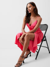 Load image into Gallery viewer, French Connection Ennis Slip Dress In Pink
