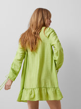 Load image into Gallery viewer, French Connection Faron Drape Dress In Wasabi
