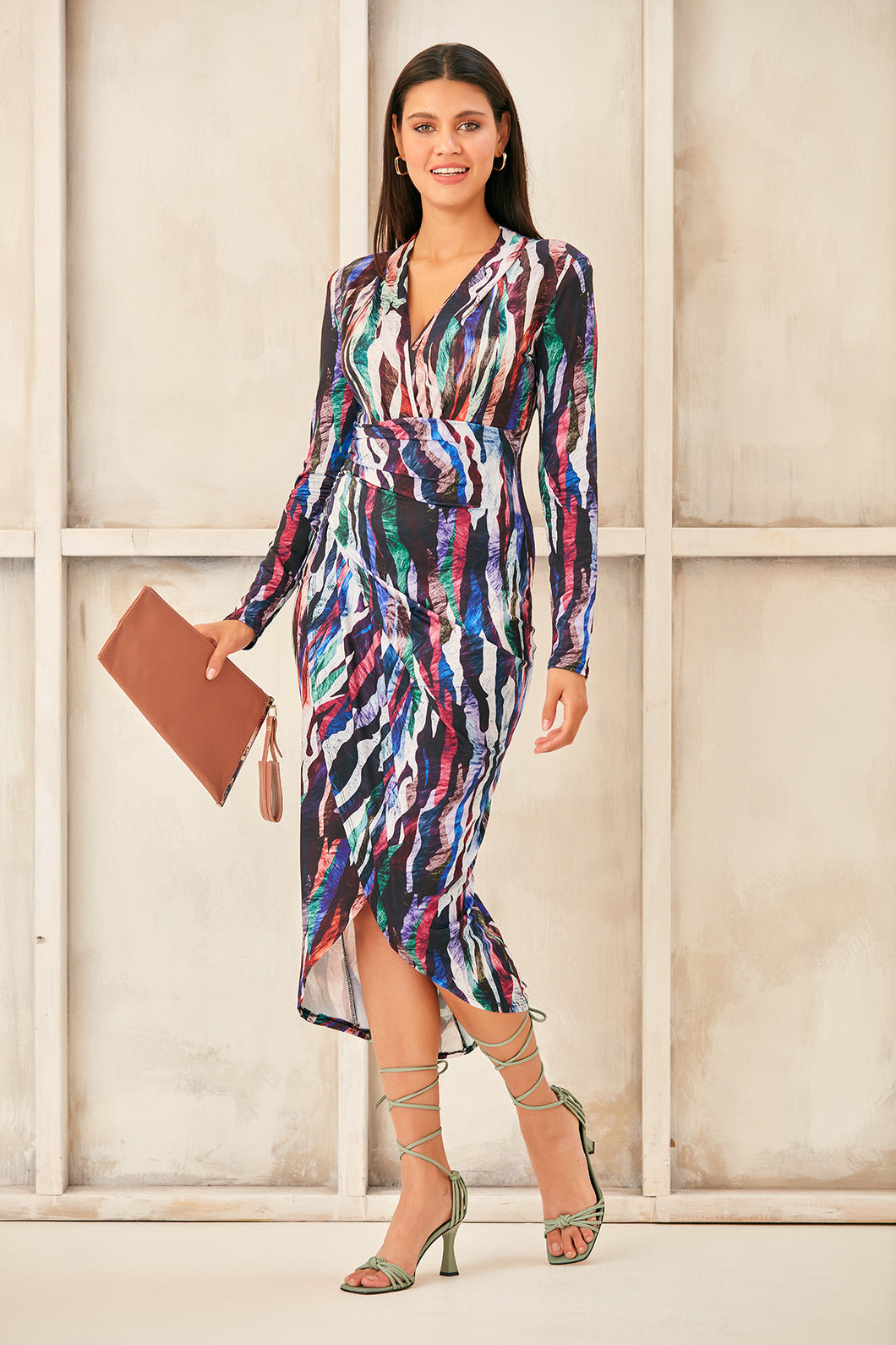 Forever Midi Dress In waterfall