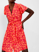 Load image into Gallery viewer, French Connection Islanna Mini Dress In Coral

