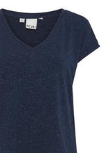 Load image into Gallery viewer, ICHI Rebel Tee In Navy
