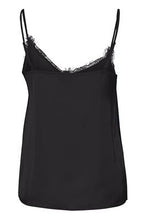 Load image into Gallery viewer, ICHI Taia Cami Vest In Black

