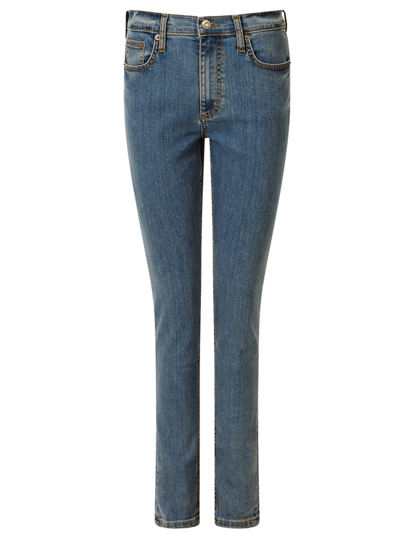 French Connection Rebound Response Skinny - Mid Wash