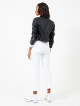 Load image into Gallery viewer, French Connection Etta Pleather Biker Jacket In Black
